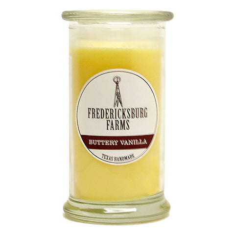 Buttery Vanilla Candle (16 oz.) - Fredericksburg Farms