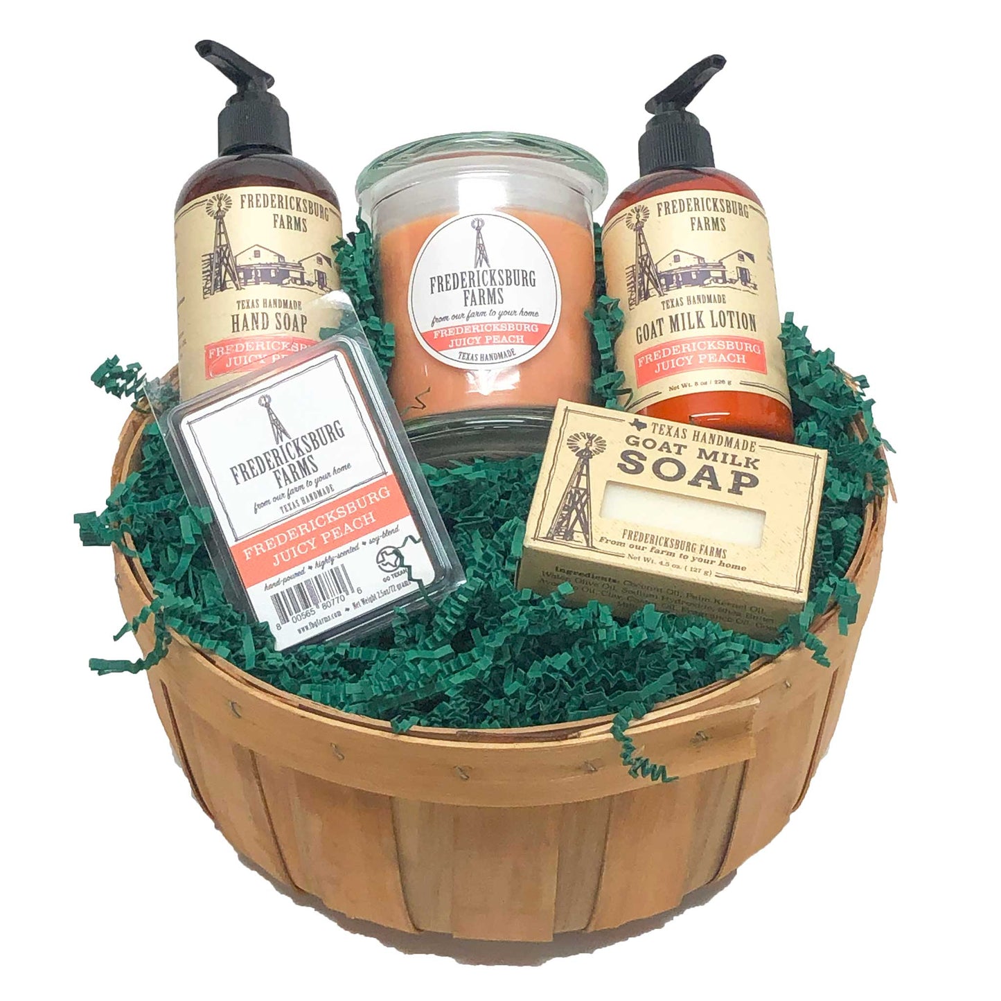 Fredericksburg Juicy Peach Delights Gift Basket - Fredericksburg Farms