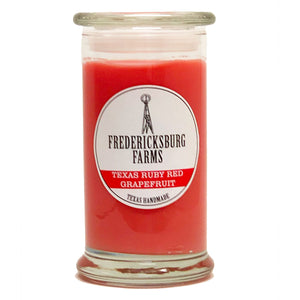 Texas Ruby Red Grapefruit Candle (16 oz.) - Fredericksburg Farms