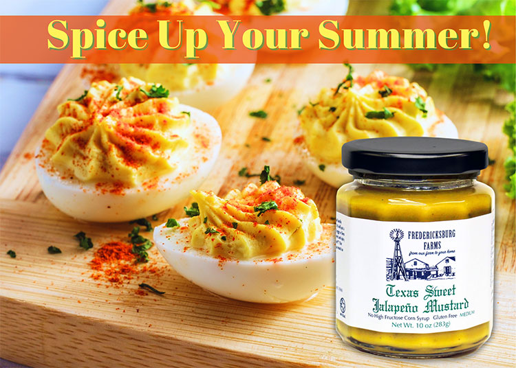 Texas Sweet Jalapeno Mustard - Fredericksburg Farms