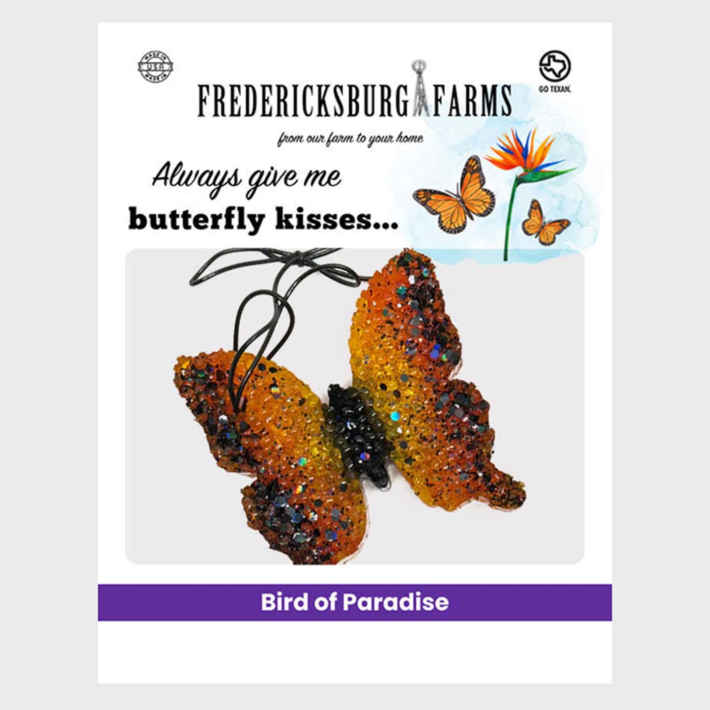 Bird of Paradise Air Freshener - Fredericksburg Farms