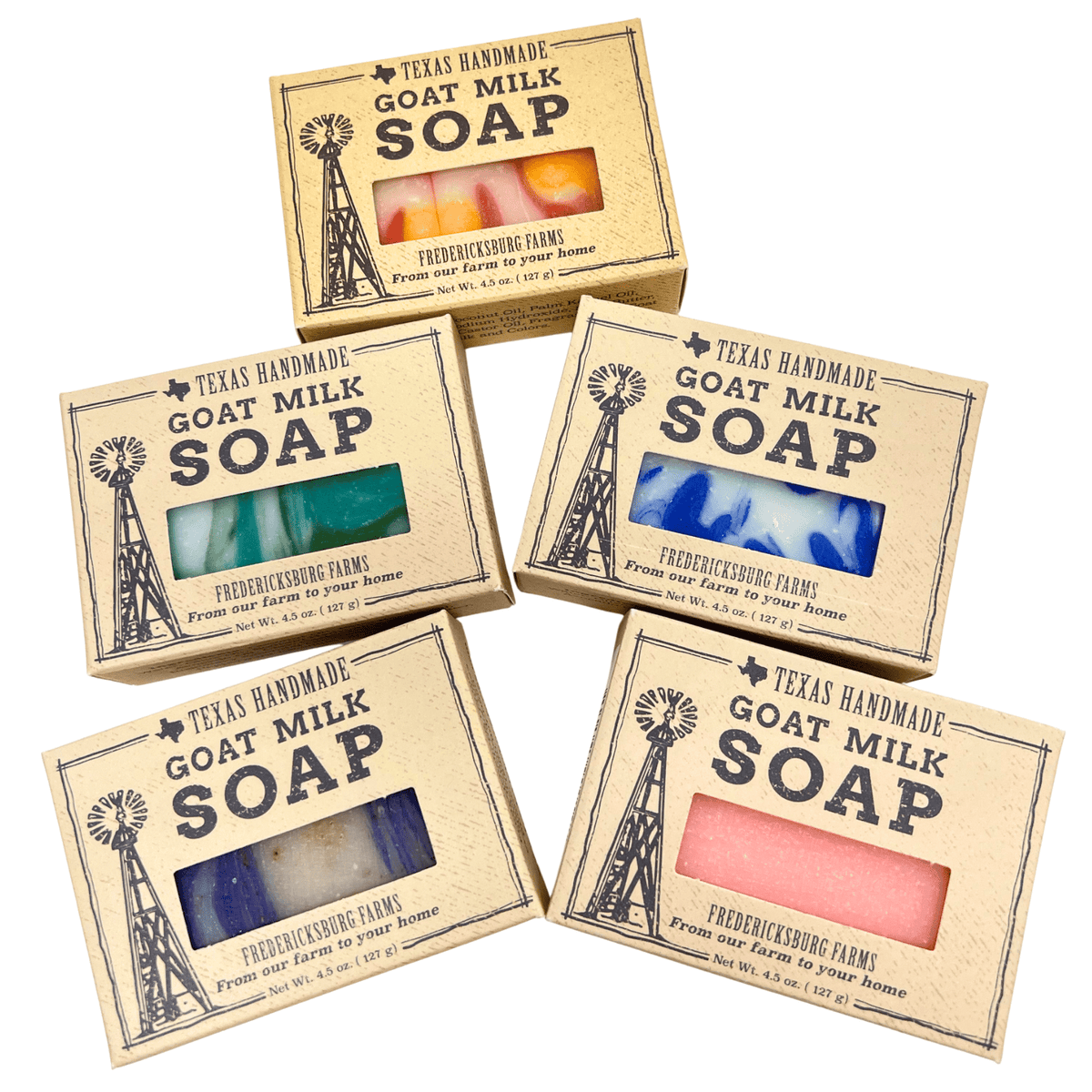 Goat Milk Bar Soap Flight - Fredericksburg Farms