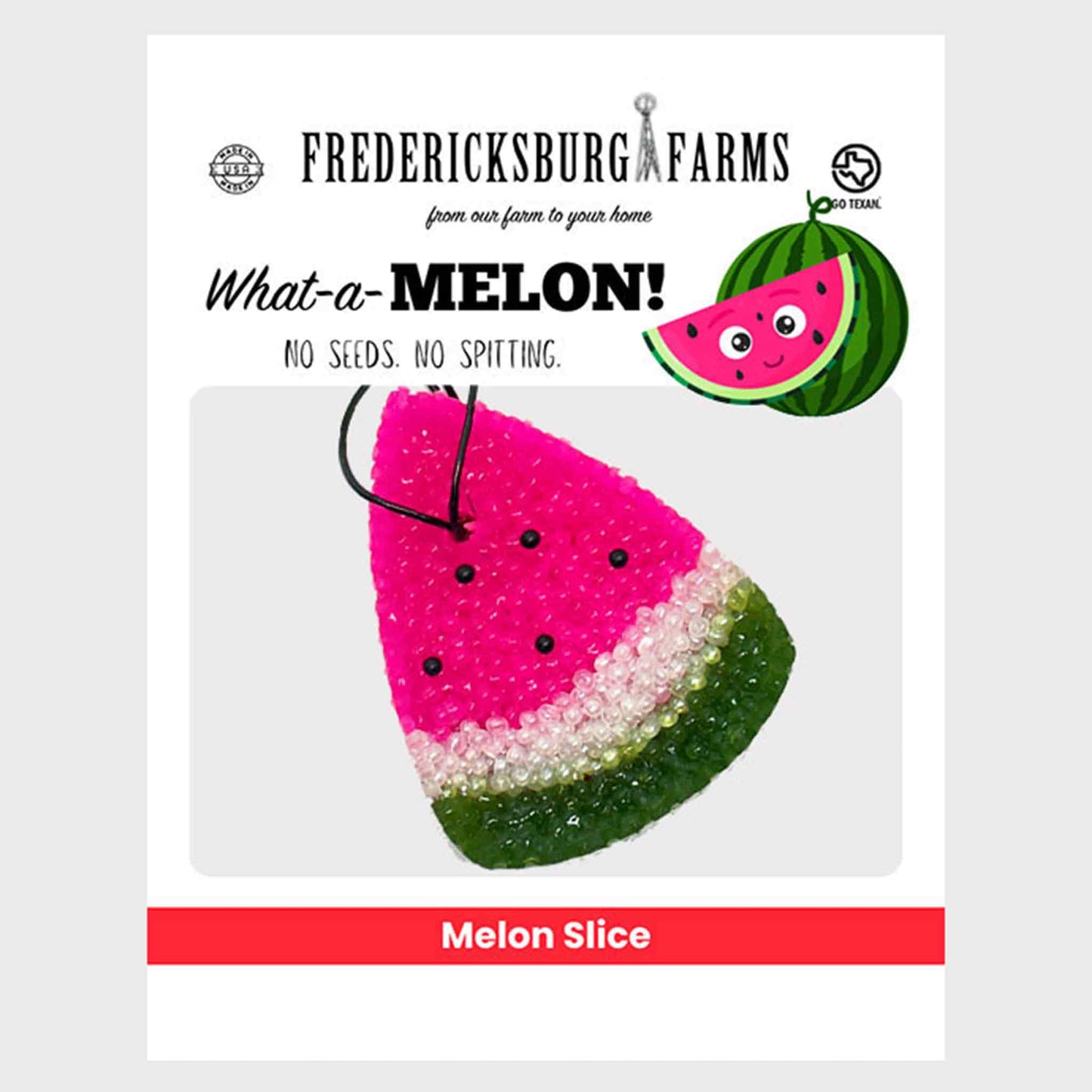Melon Slice Air Freshener - Fredericksburg Farms
