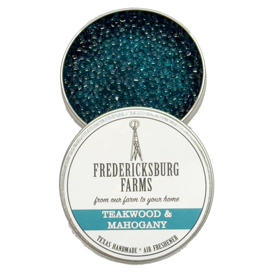 Teakwood & Mahogany Fragrance Tin - NEW! - Fredericksburg Farms