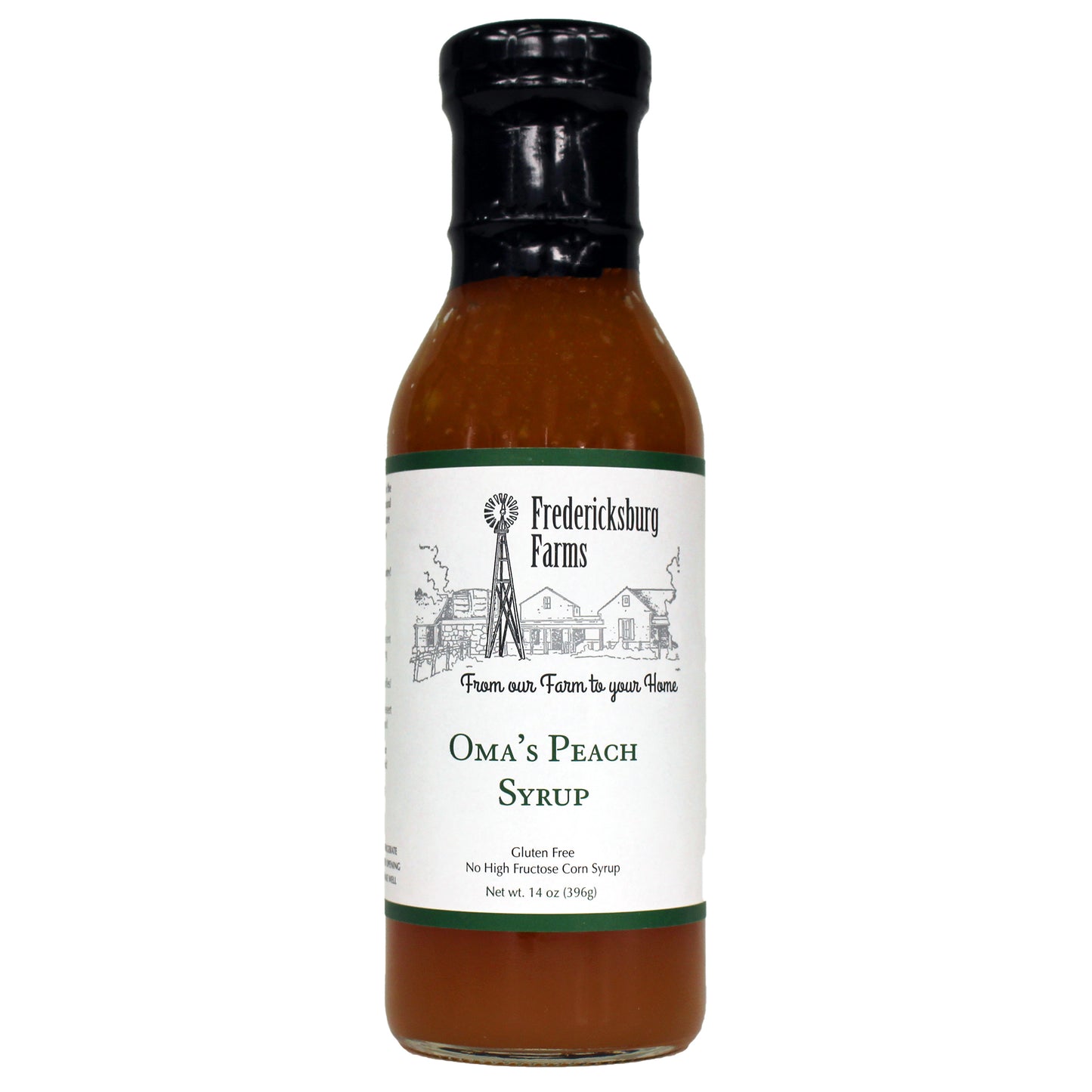 Oma's Peach Syrup - Fredericksburg Farms