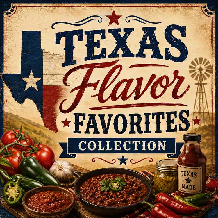 🌶️ Texas Flavor Favorites Collection - Fredericksburg Farms