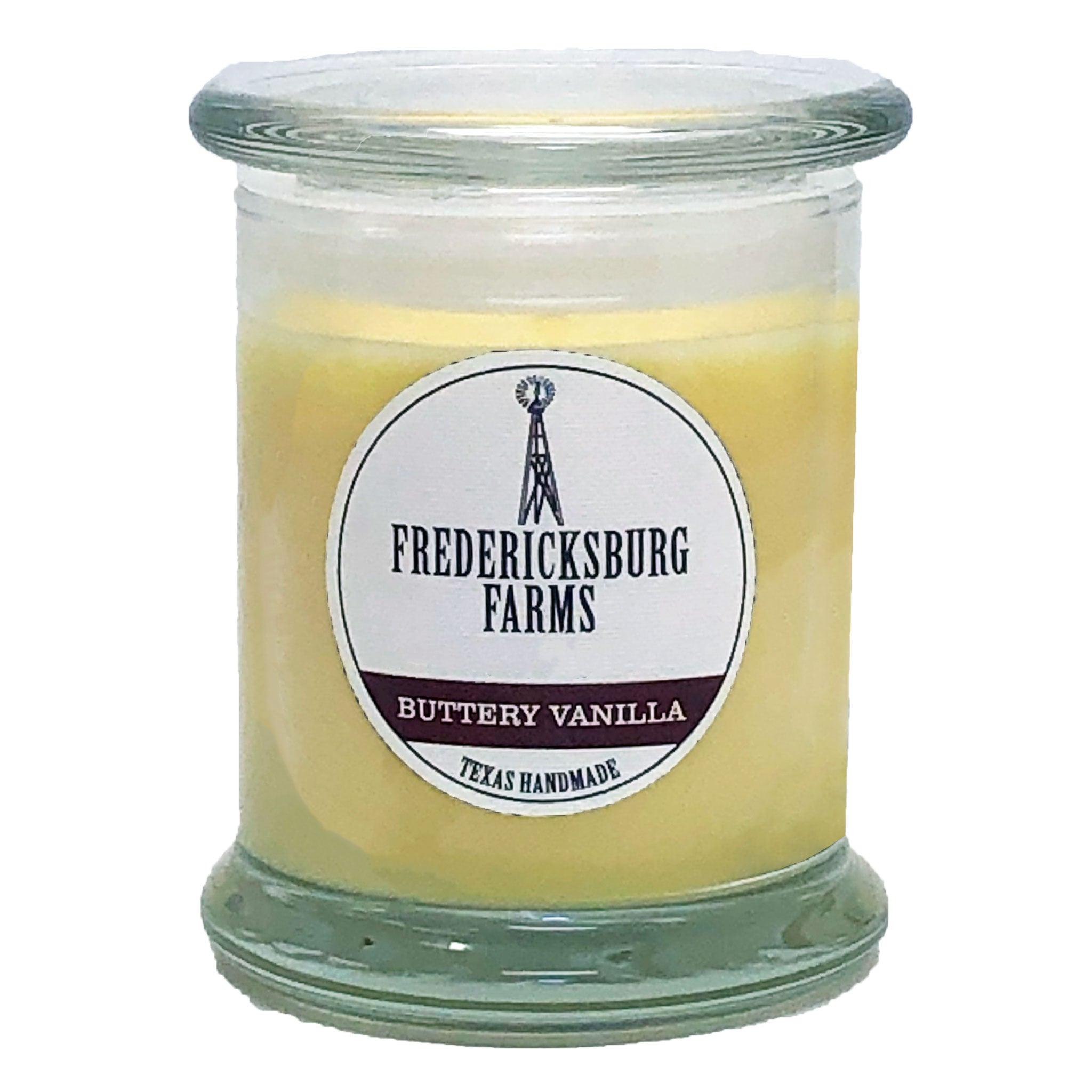 Buttery Vanilla Candle (9 oz.) - Fredericksburg Farms