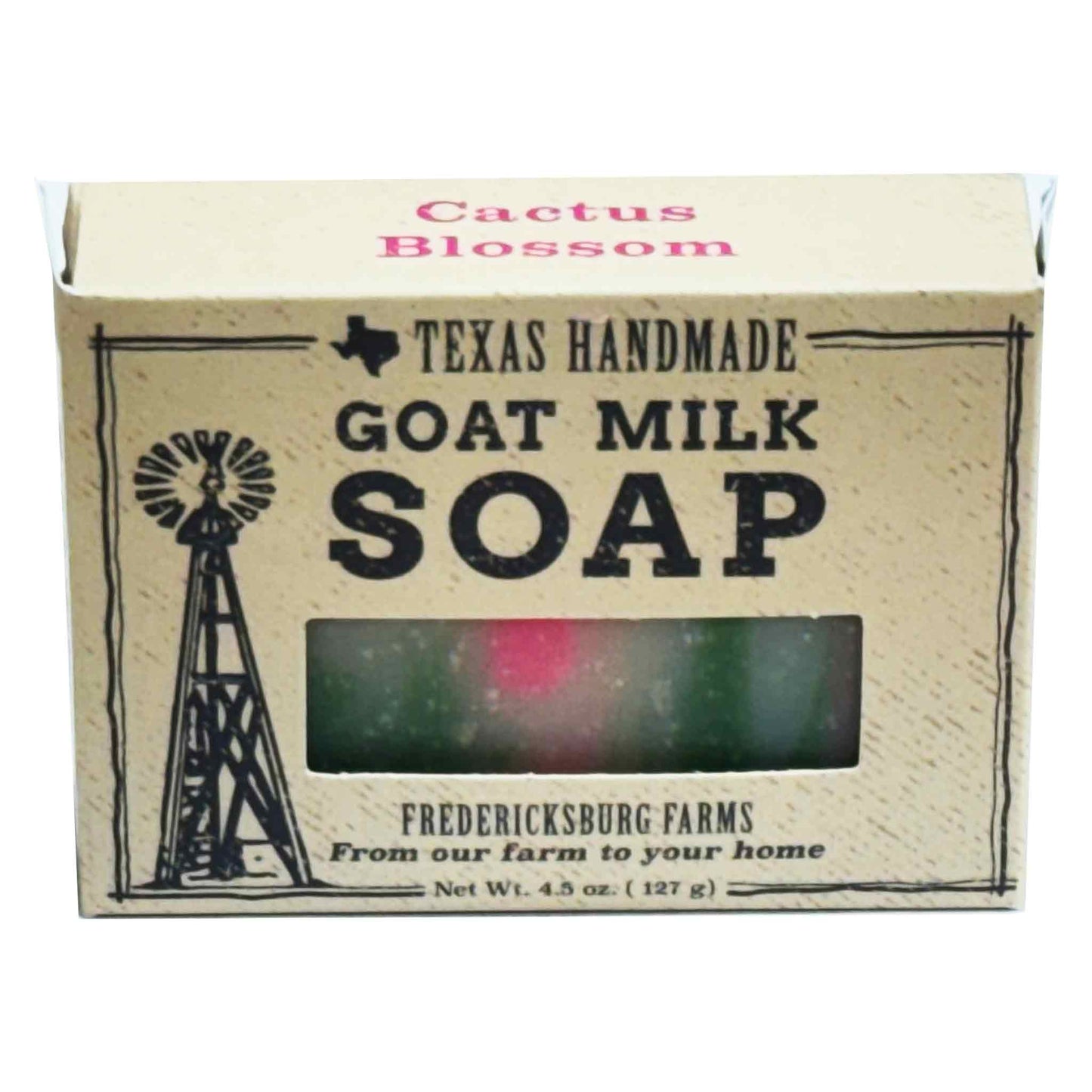 Cactus Blossom Goat Milk Soap - Fredericksburg Farms