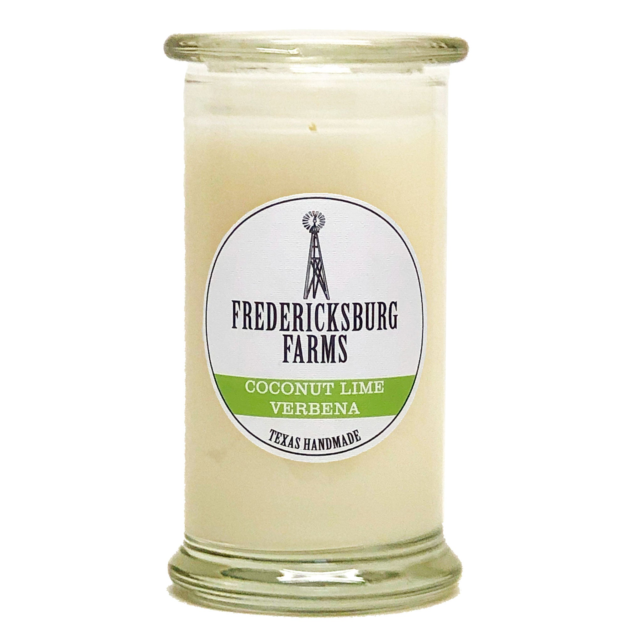 Coconut Lime Verbena Candle (16 oz.) - Fredericksburg Farms