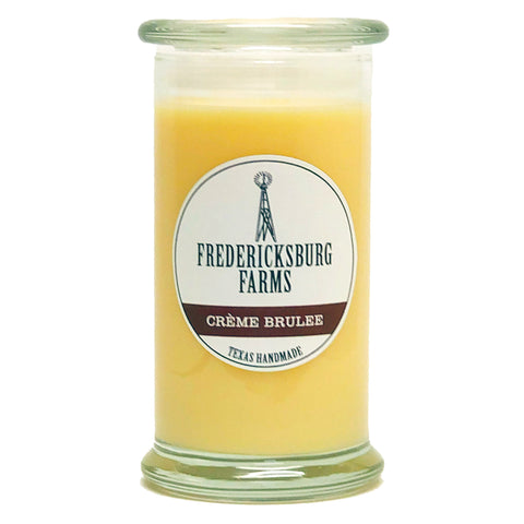 Creme Brulee Candle (16 oz.) - Fredericksburg Farms