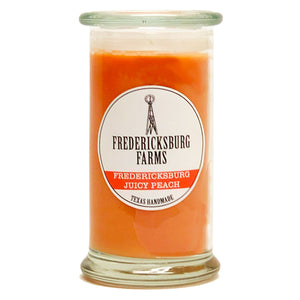 Fredericksburg Juicy Peach Candle (16 oz.) - Fredericksburg Farms
