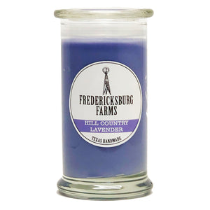 Hill Country Lavender Candle (16 oz.) - Fredericksburg Farms