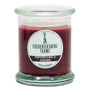 Peppercorn & Ginger Candle (10 oz.) - Seasonal - Fredericksburg Farms