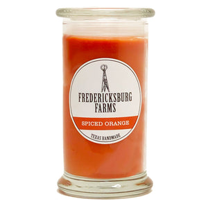 Spiced Orange Candle (16 oz.) - Fredericksburg Farms