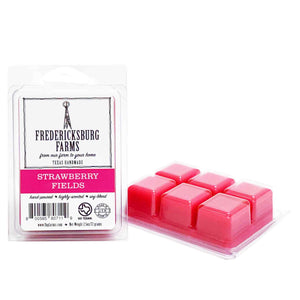 Strawberry Fields Wax Melt - NEW! - Fredericksburg Farms