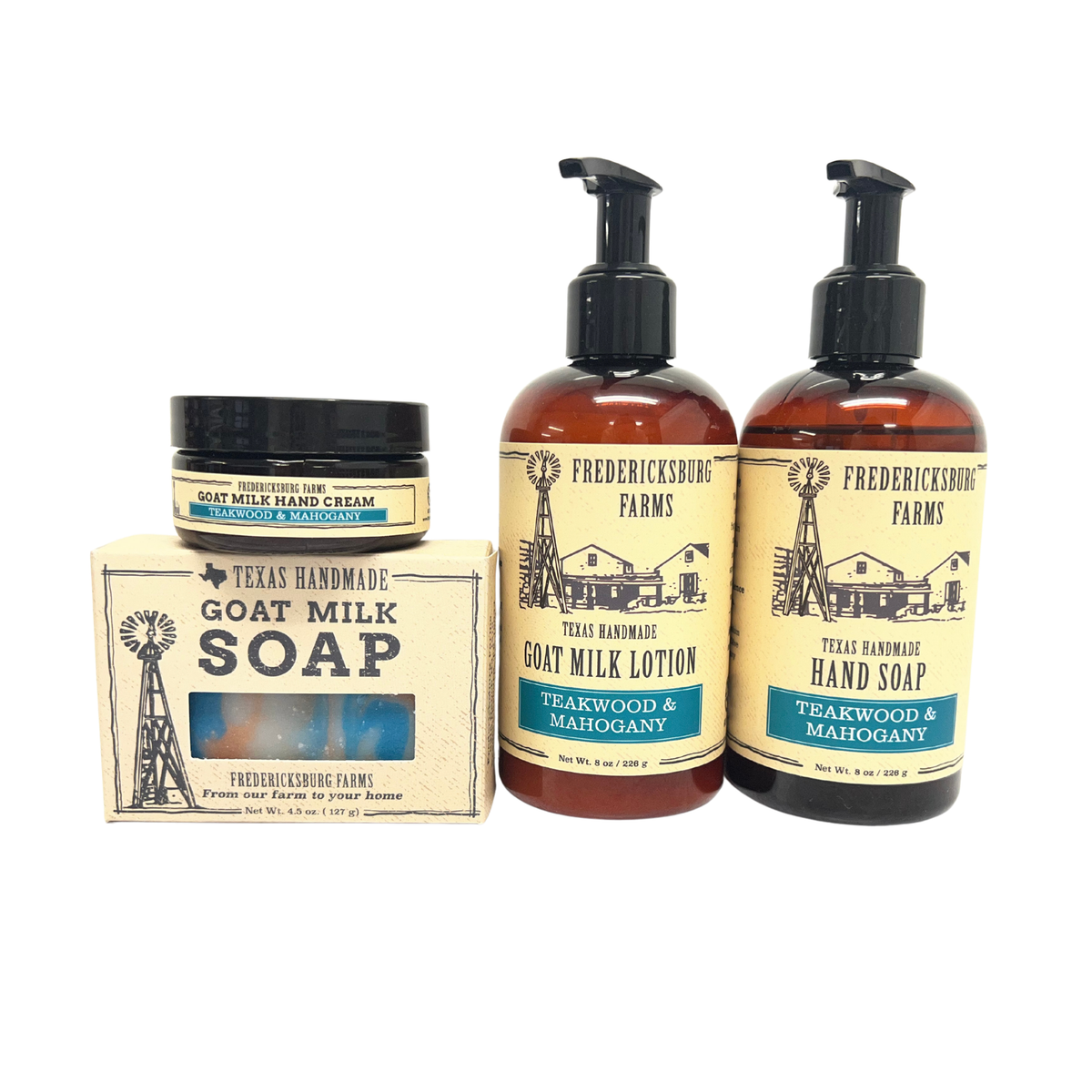 Teakwood Mahogany Essentials- Fredericksburg Farms