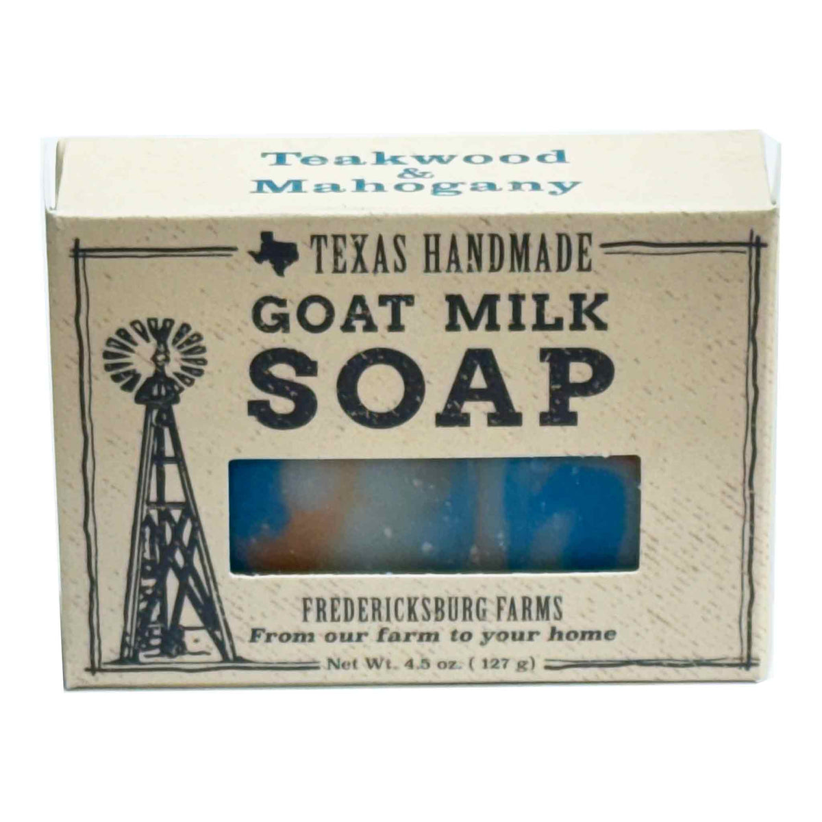 Teakwood and Mahogany Goat Milk Soap