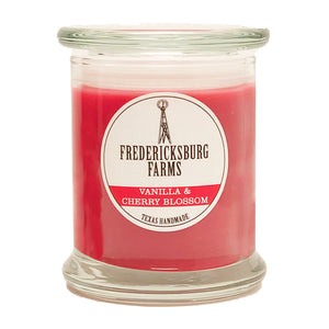Vanilla & Cherry Blossom Candle - Seasonal - Fredericksburg Farms