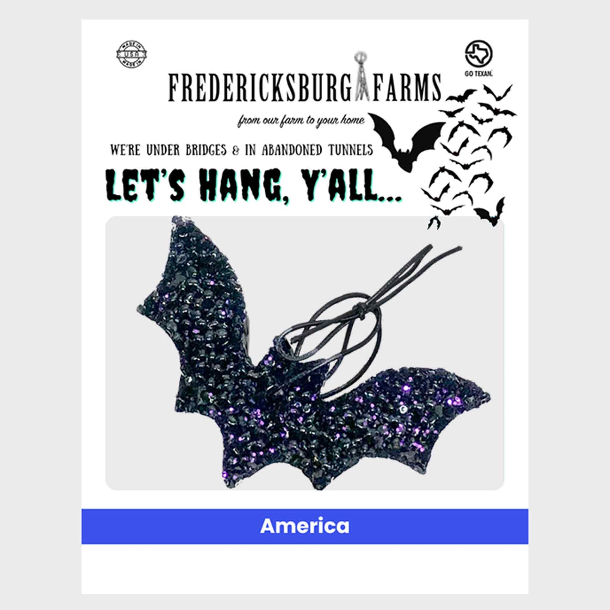 America Air Freshener - Bat - Seasonal - Fredericksburg Farms