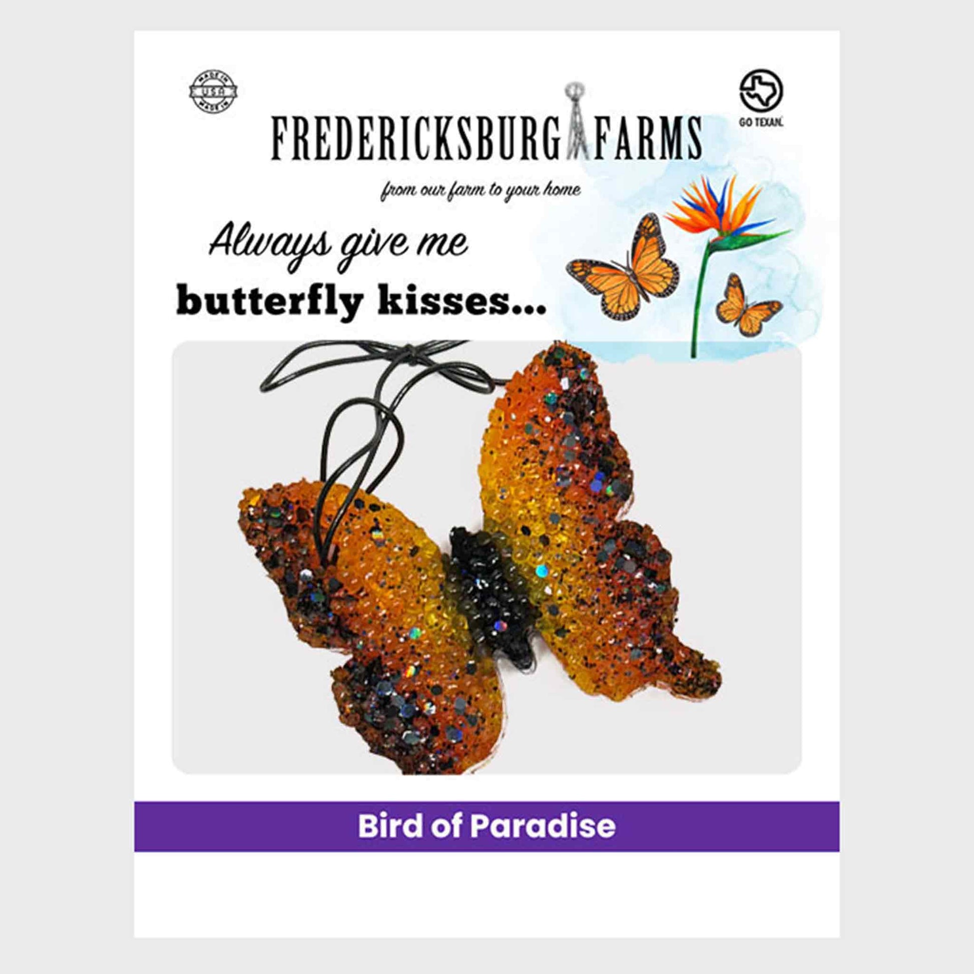 Bird of Paradise Air Freshener - Fredericksburg Farms