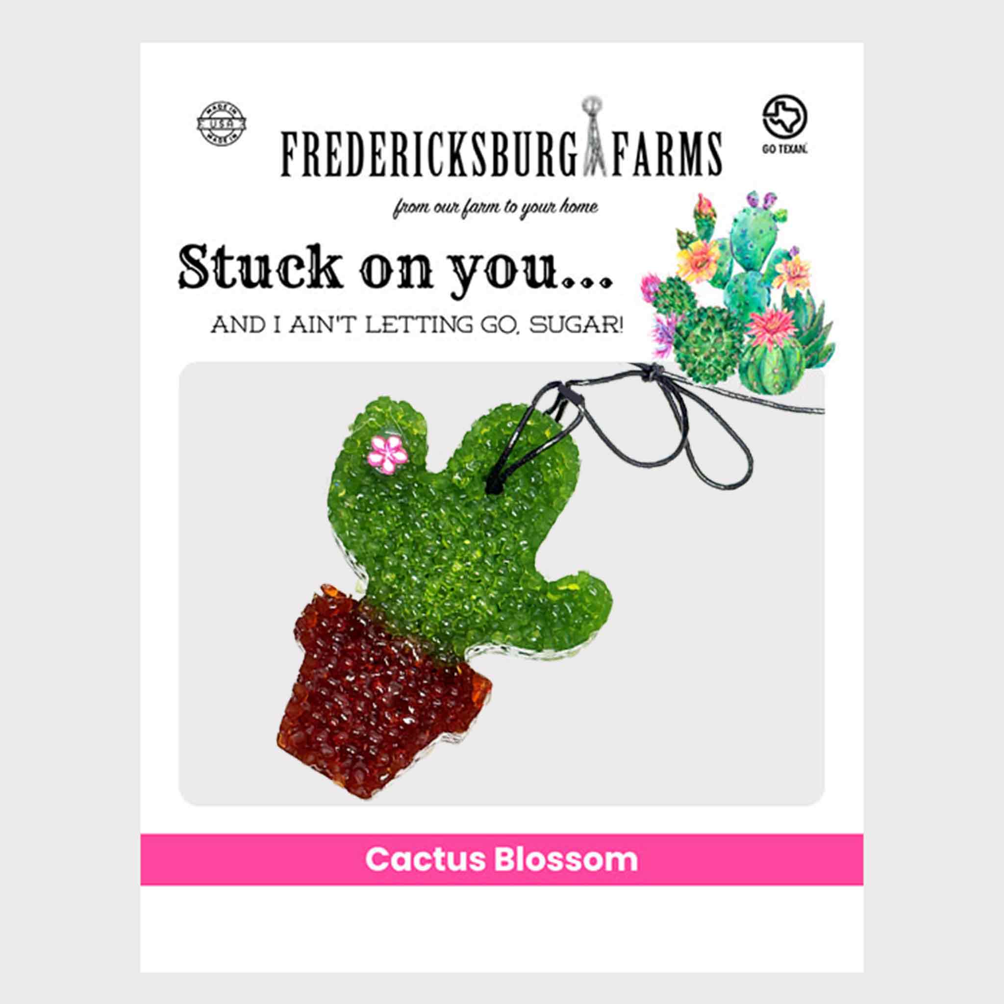 Cactus Blossom Air Freshener - Seasonal – Fredericksburg Farms