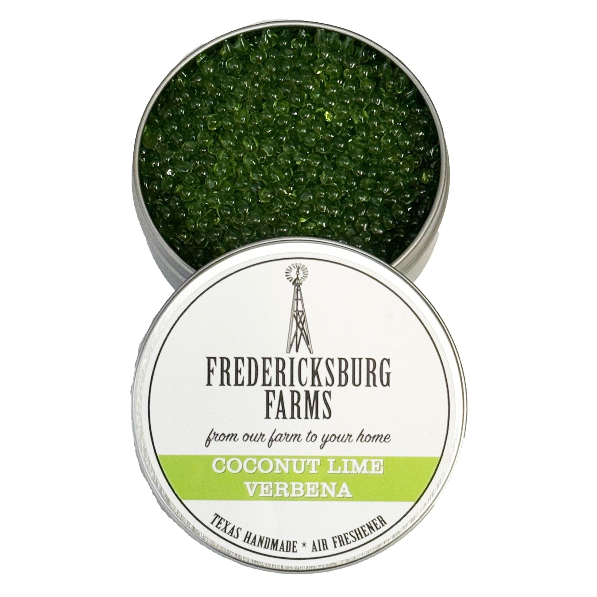 Coconut Lime Verbena Fragrance Tin - Fredericksburg Farms