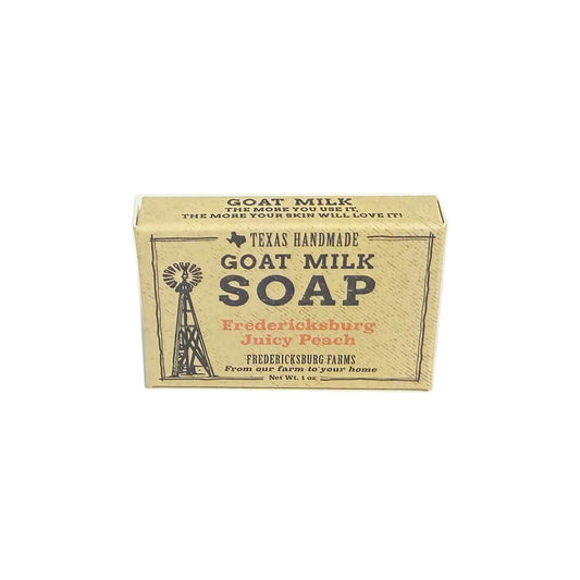 Fredericksburg Juicy Peach Travel Size Bar Soap - Fredericksburg Farms