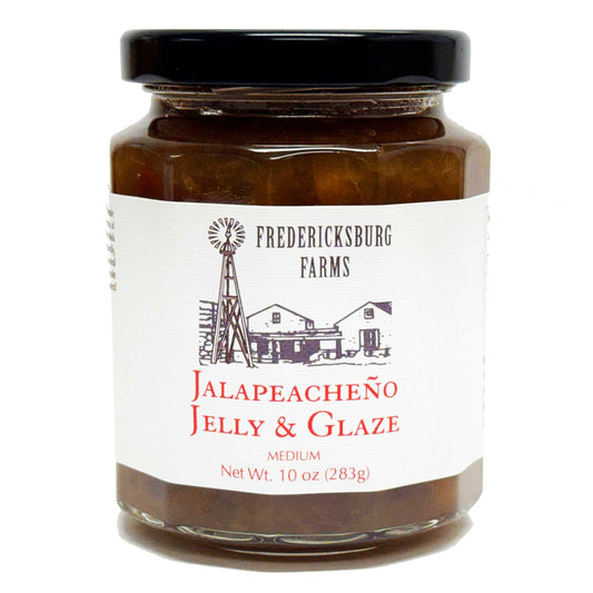 Jalapeacheno Jelly & Glaze - Fredericksburg Farms