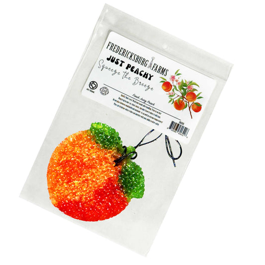 Just Peachy , Squeeze the Breeze - Fresh Juicy Peach - NEW! - Fredericksburg Farms
