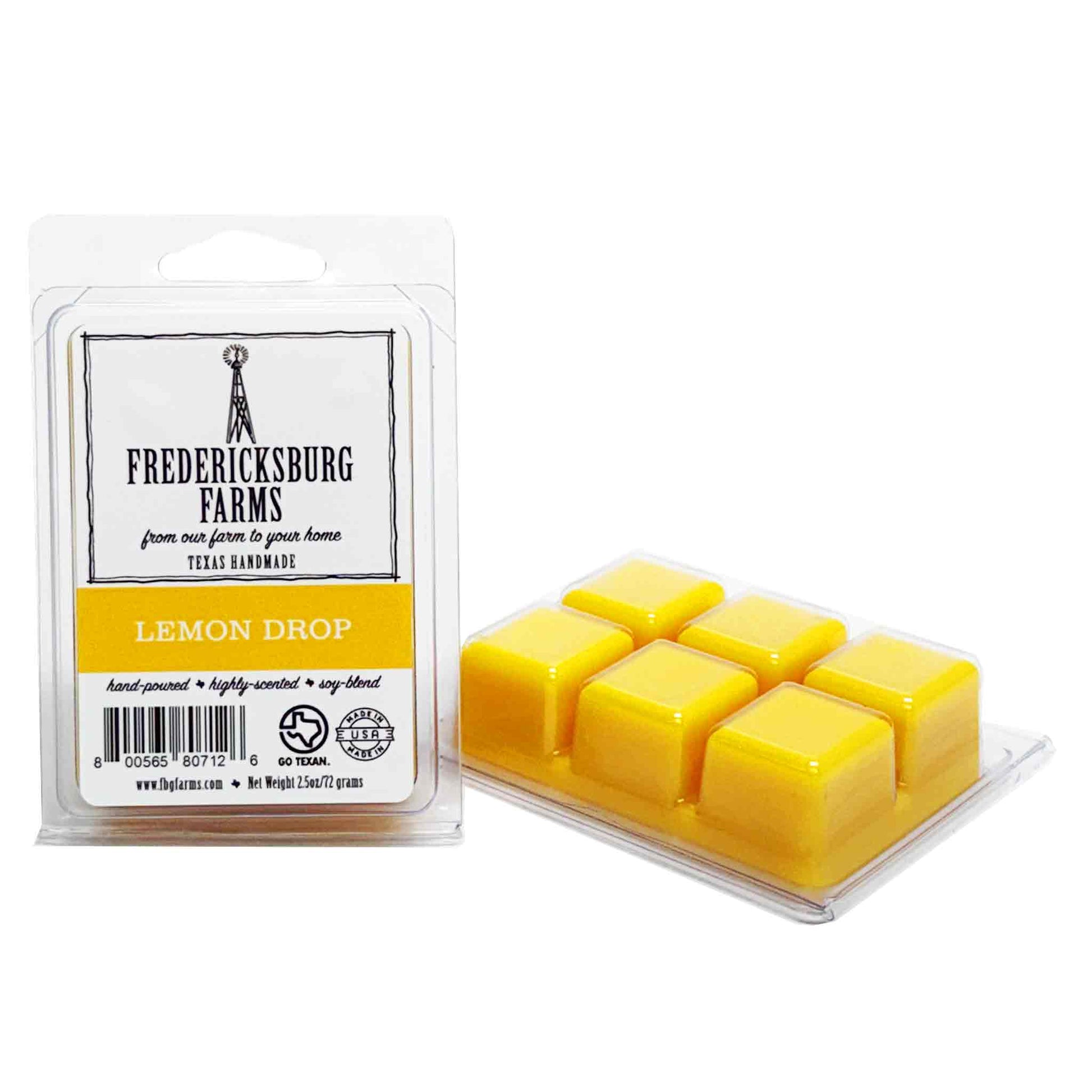 Lemon Drop Wax Melt - NEW! - Fredericksburg Farms