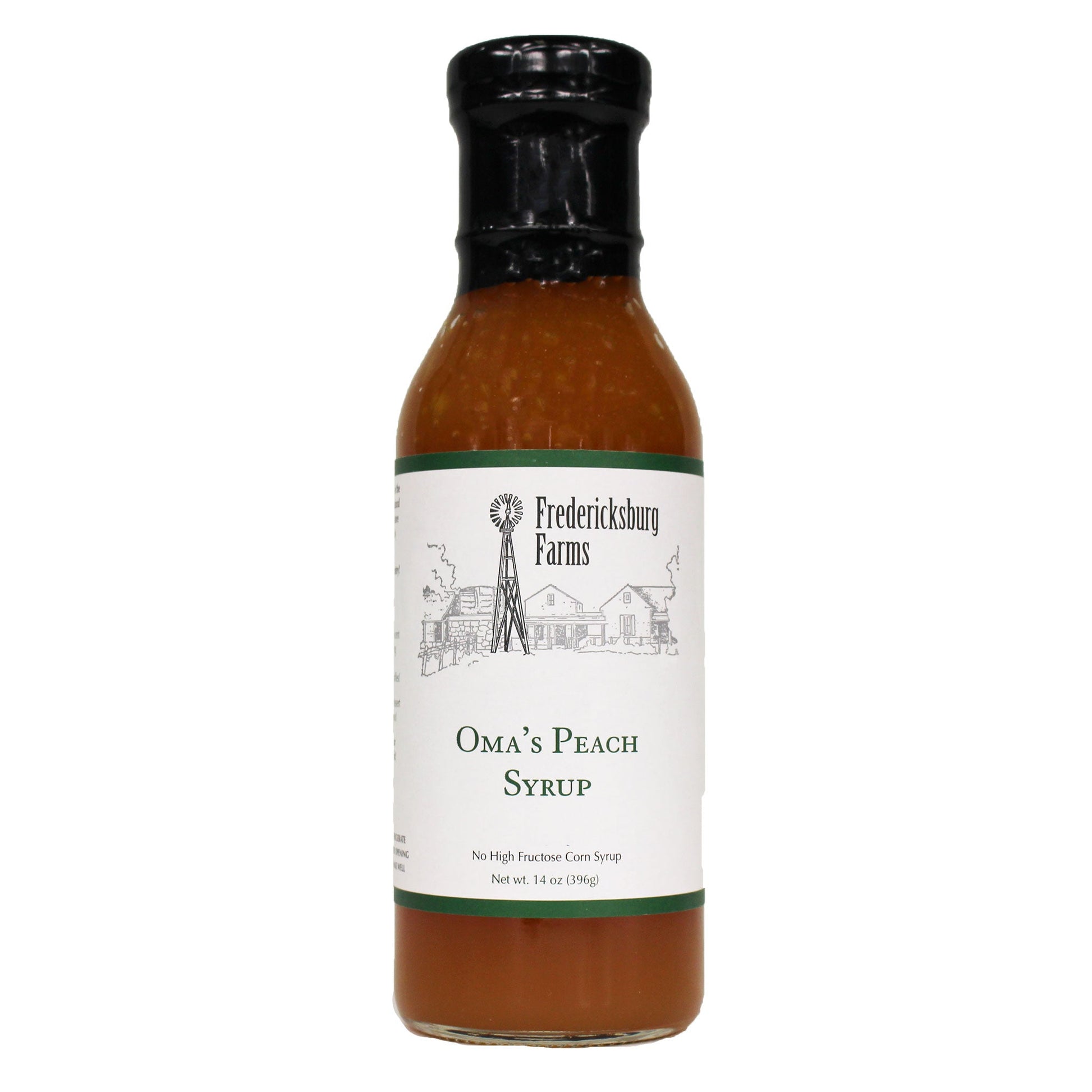 Oma's Peach Syrup - Fredericksburg Farms