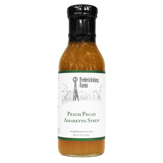 Peach Pecan Amaretto Syrup - Fredericksburg Farms