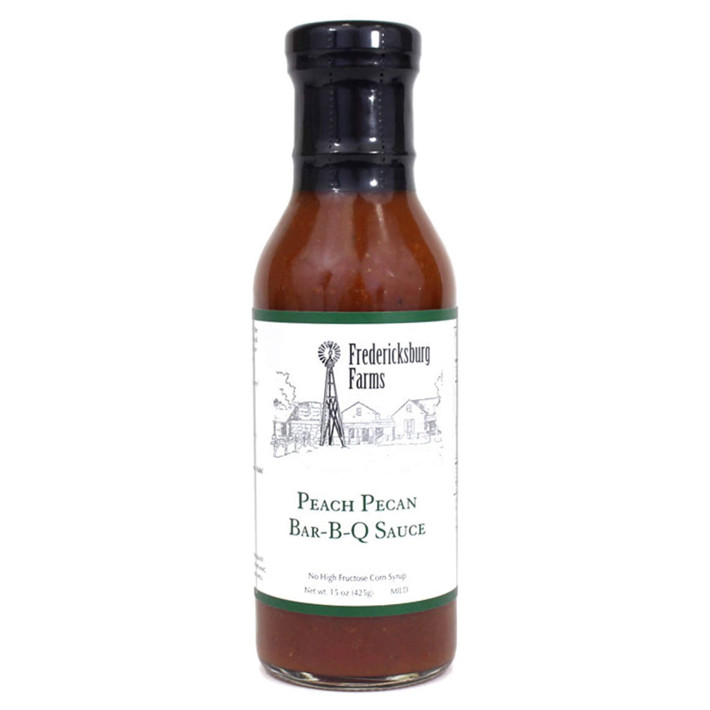 Peach Pecan Bar - B - Q Sauce - Fredericksburg Farms