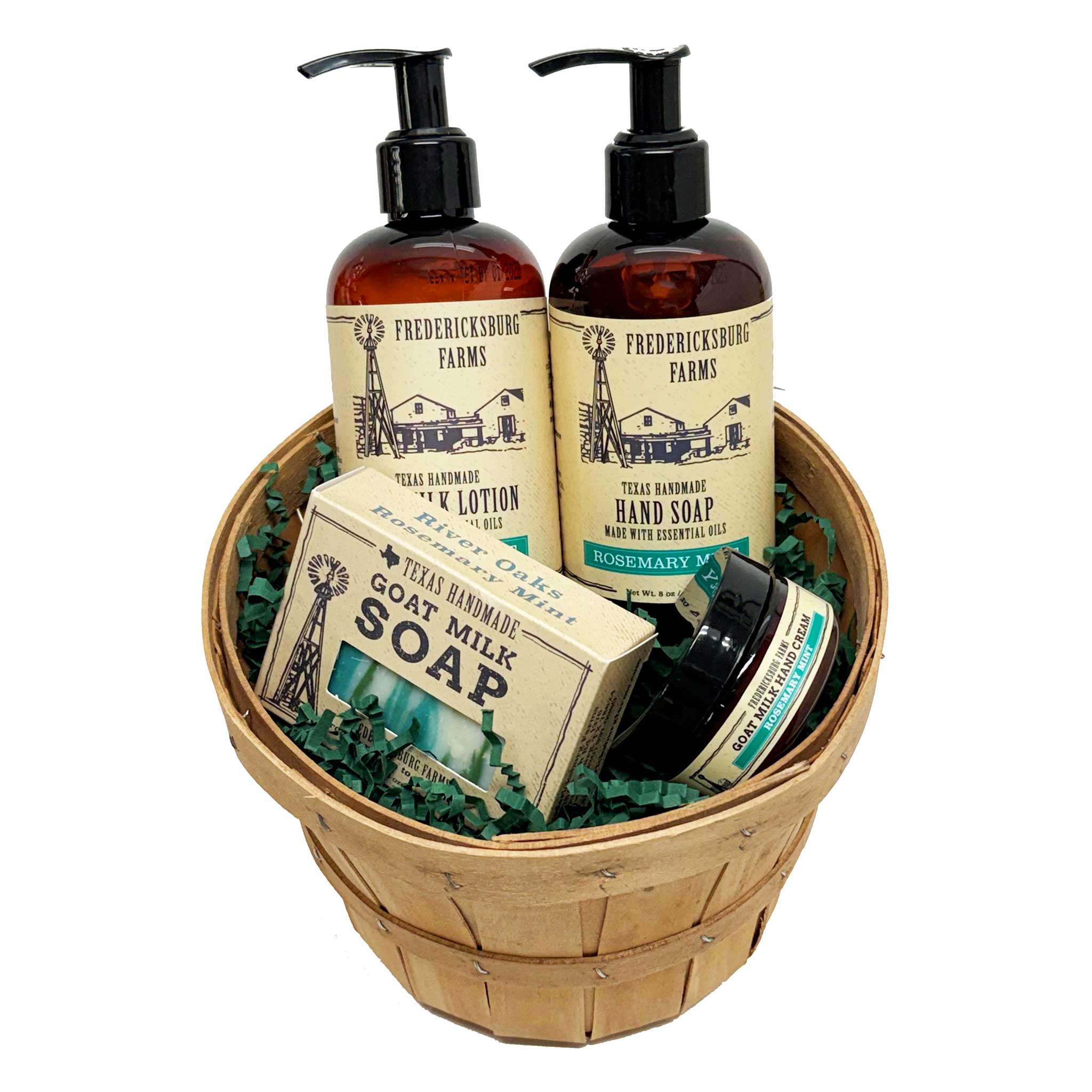 Rosemary Mint Refresh Gift Basket – Fredericksburg Farms