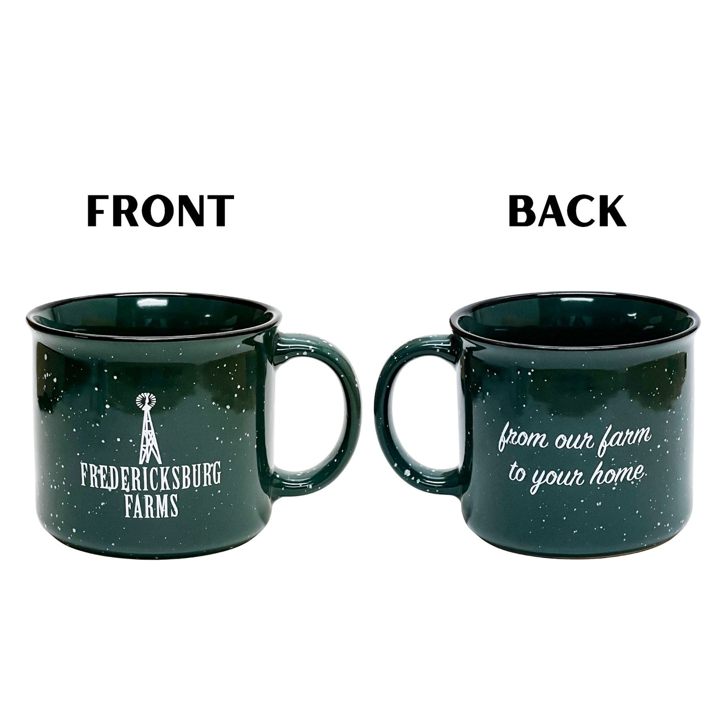 Rustic Campfire - Style Ceramic Mug - Fredericksburg Farms