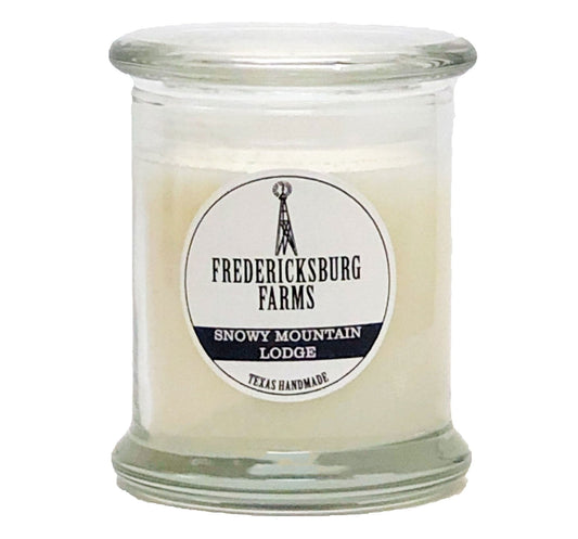 Snowy Mountain Lodge Candle (9 oz.) - Seasonal - Fredericksburg Farms