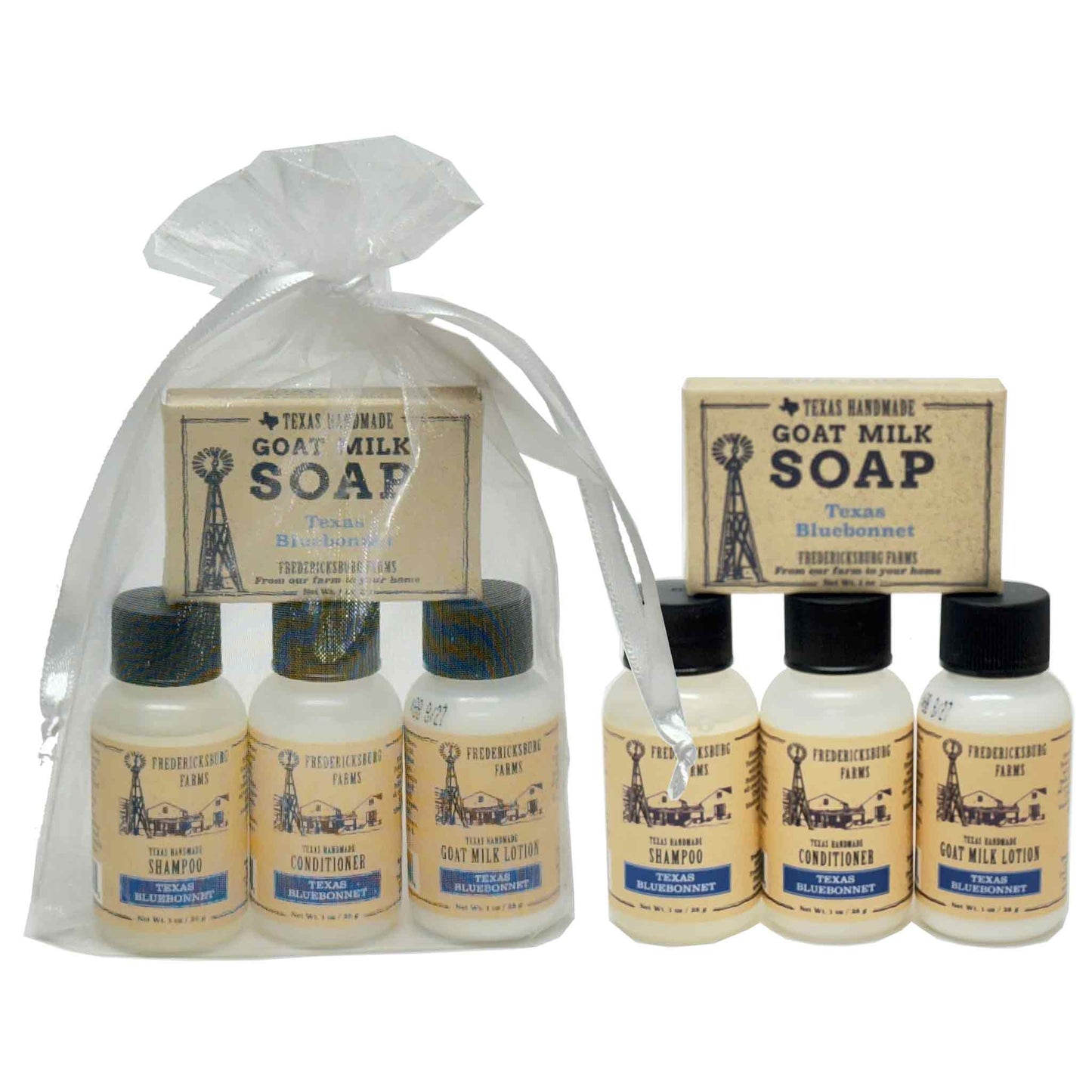 Texas Bluebonnet Travel Size Gift Set - Fredericksburg Farms
