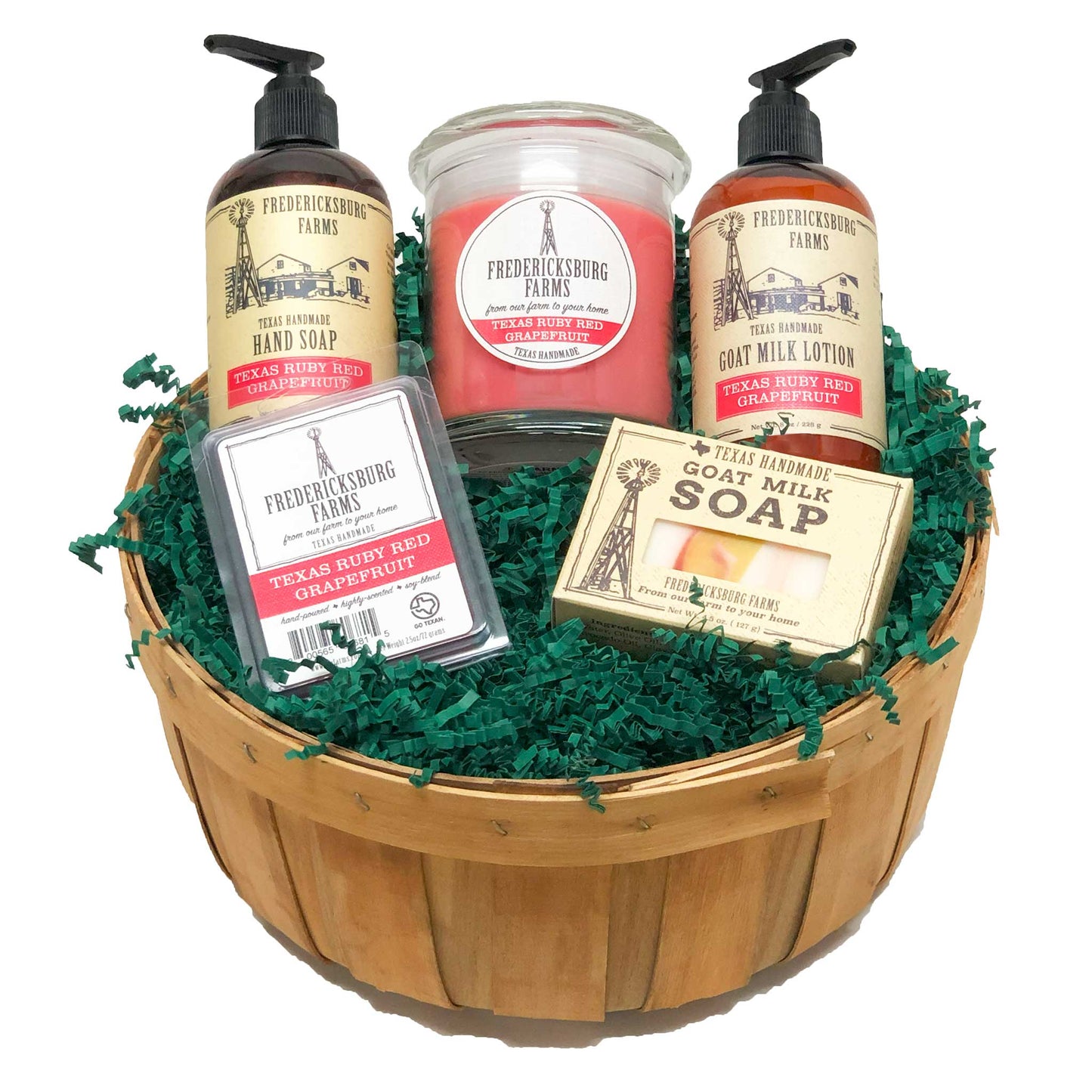 Texas Ruby Red Grapefruit Delights Gift Basket - Fredericksburg Farms