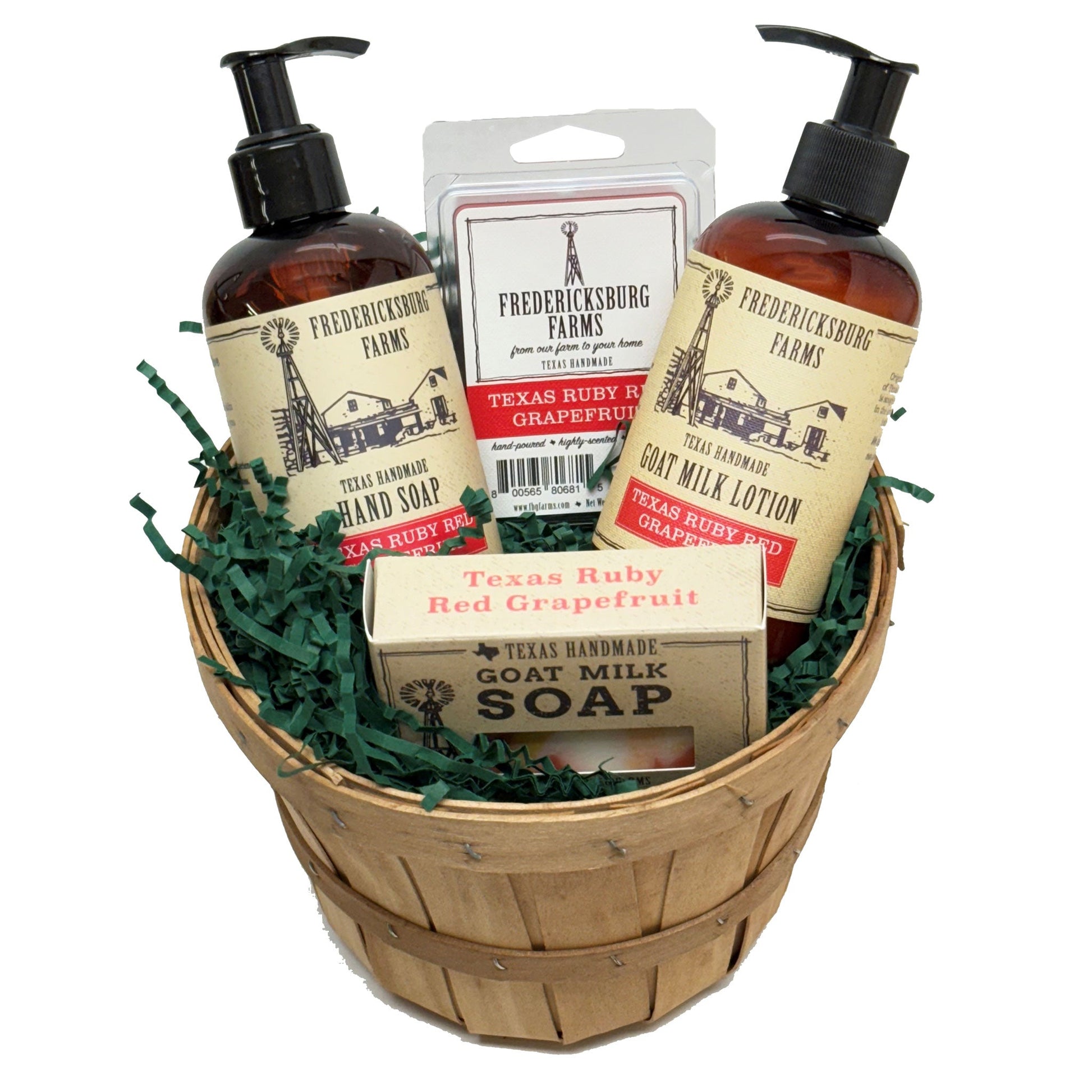 Texas Ruby Red Grapefruit Gift Basket - Fredericksburg Farms