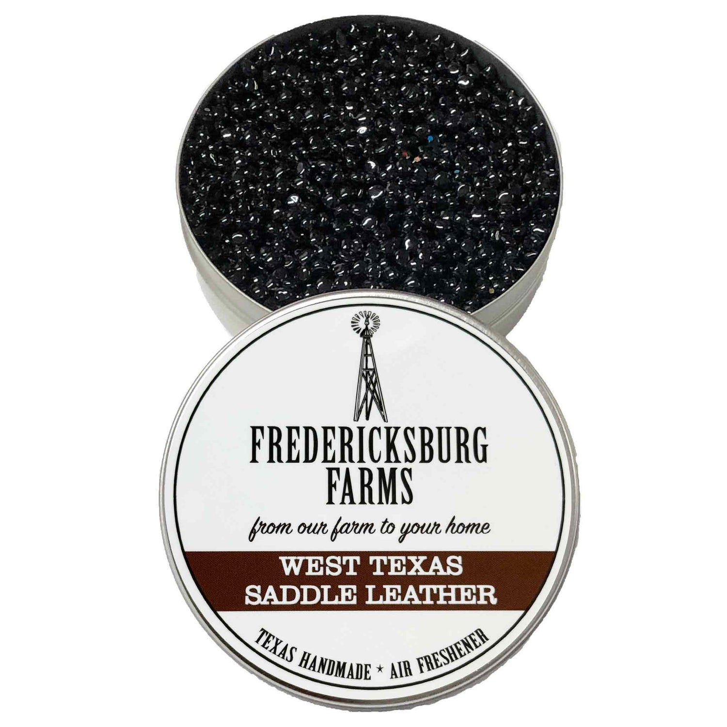 West Texas Saddle Leather Fragrance Tin - Fredericksburg Farms