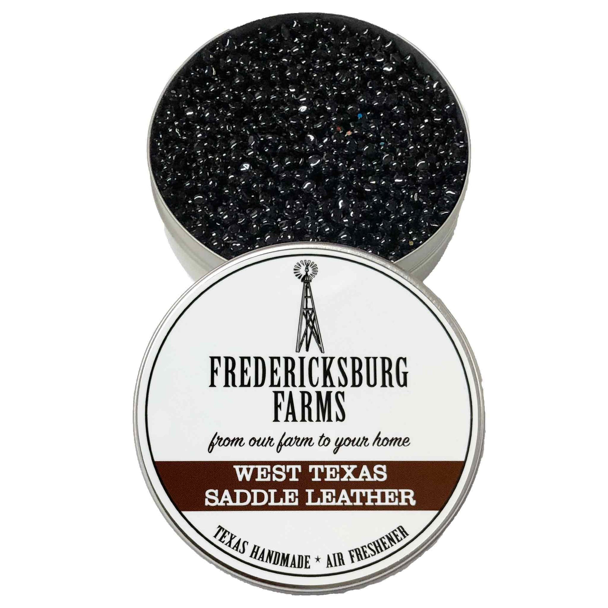 West Texas Saddle Leather Fragrance Tin - Fredericksburg Farms