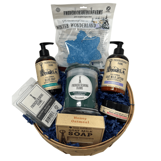 Winter Retreat Basket - Fredericksburg Farms