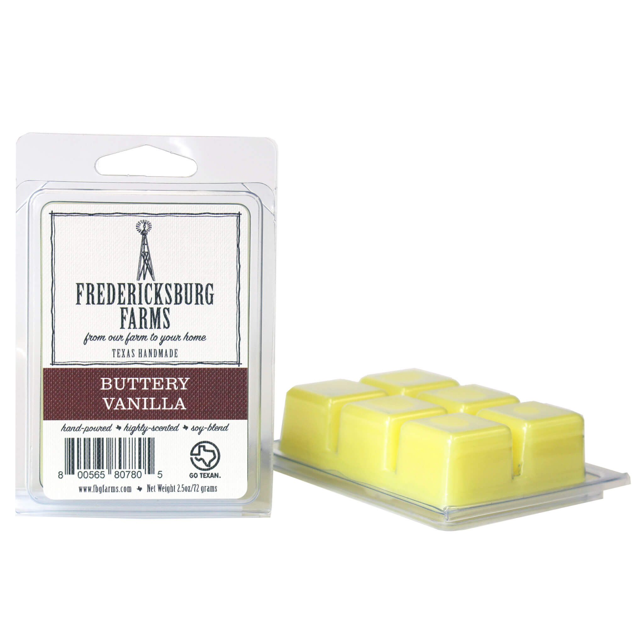 Buttery Vanilla Wax Melt - Fredericksburg Farms