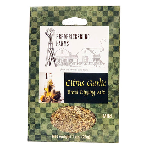 Citrus Garlic Bread Dipping Mix - Fredericksburg Farms