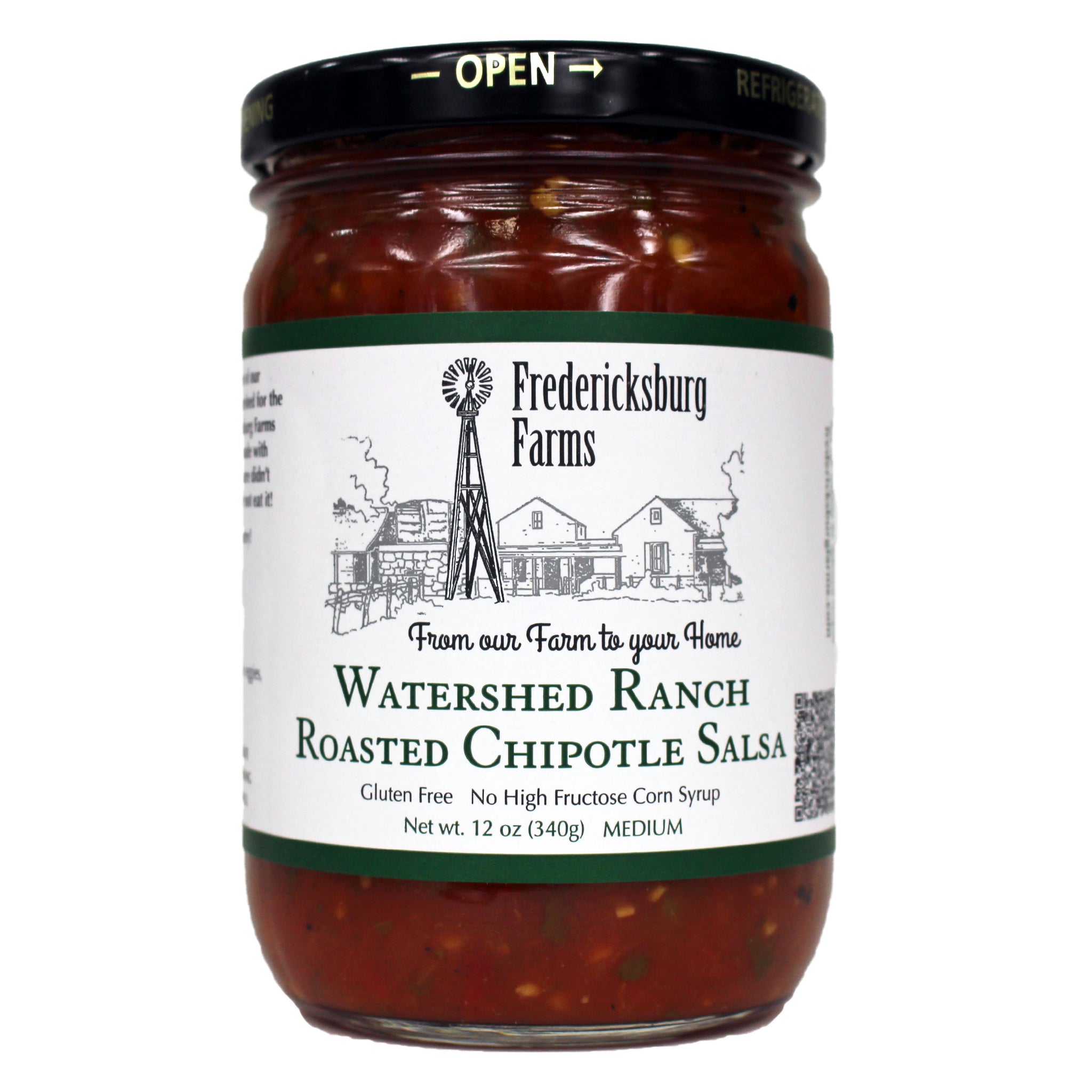 Watershed Ranch Roasted Chipotle Salsa - Fredericksburg Farms