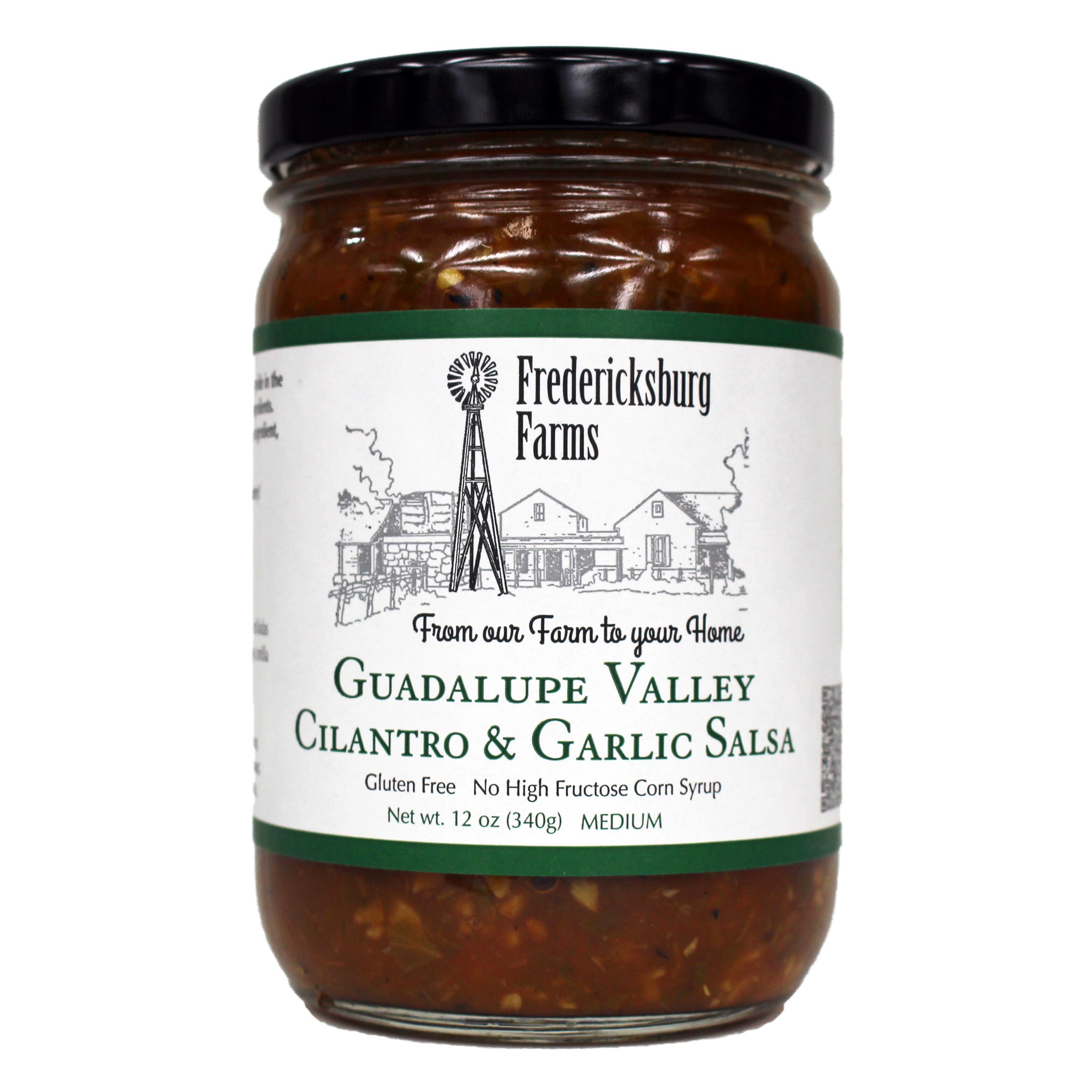 Guadalupe Valley Cilantro & Garlic Salsa - Fredericksburg Farms