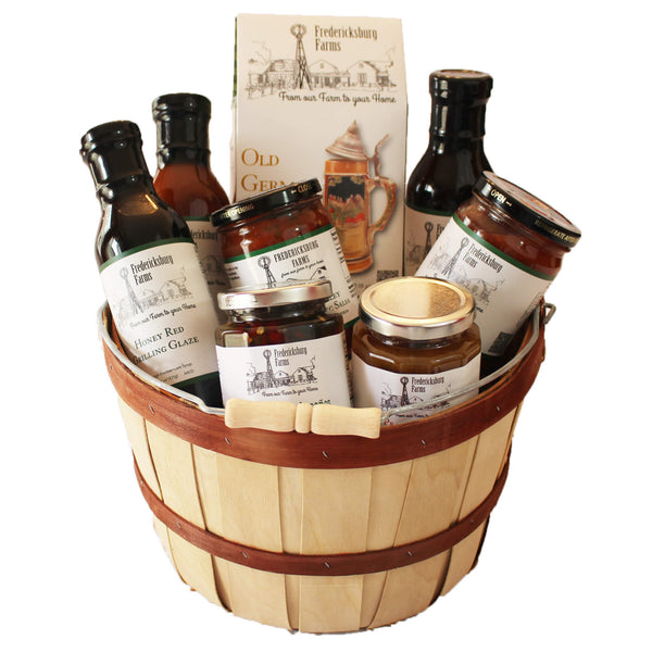 Gourmet Choice Gift Basket - Fredericksburg Farms