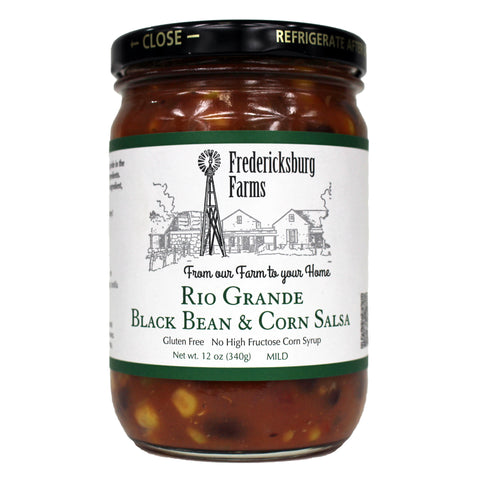 Rio Grande Black Bean & Corn Salsa - Fredericksburg Farms