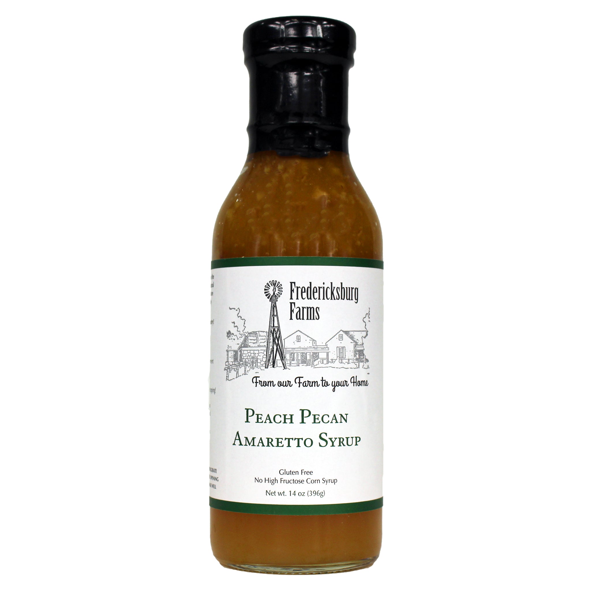 Peach Pecan Amaretto Syrup - Fredericksburg Farms