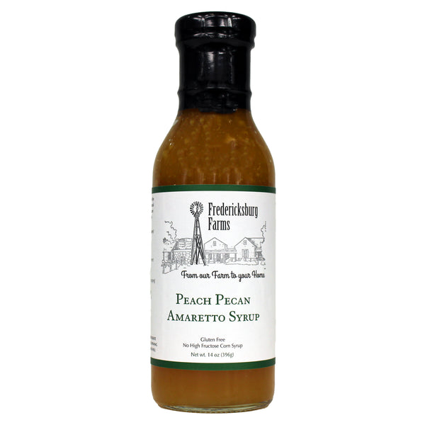 Peach Pecan Amaretto Syrup - Fredericksburg Farms
